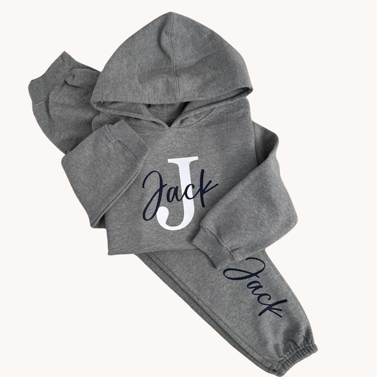 Personalised Name & Initial Hoodie Tracksuit