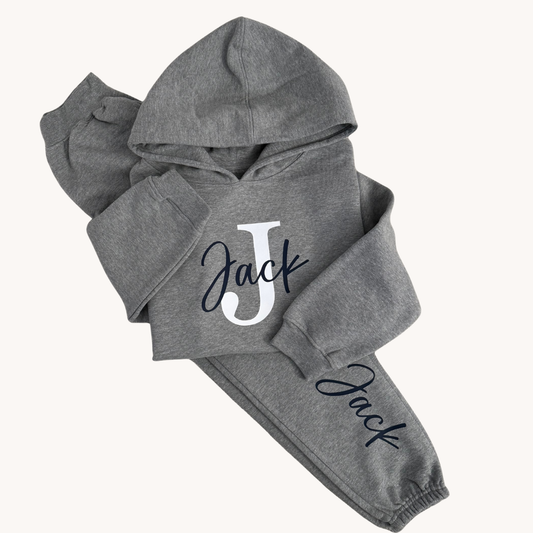 Personalised Name & Initial Hoodie Tracksuit