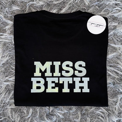 Acro With Miss Beth Adults T-Shirt