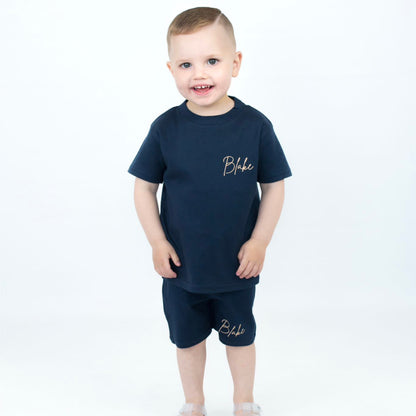 Personalised Shorst & T-Shirt Set