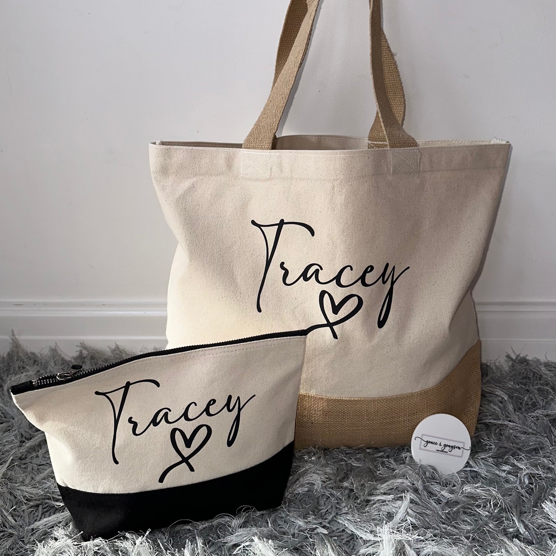Make your own personalised jute bag sales