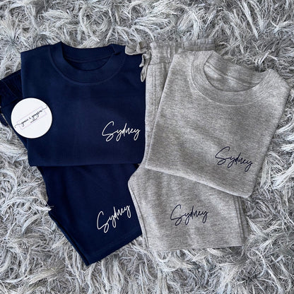 Personalised Shorst & T-Shirt Set