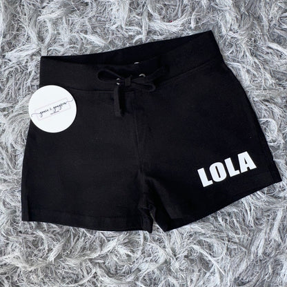 DLG Dance School Kids Crop Top & Shorts Set
