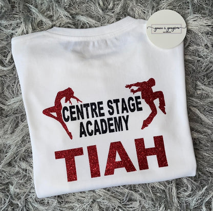 Centre Stage Academy Acro Star Of The Month Kids T-Shirt