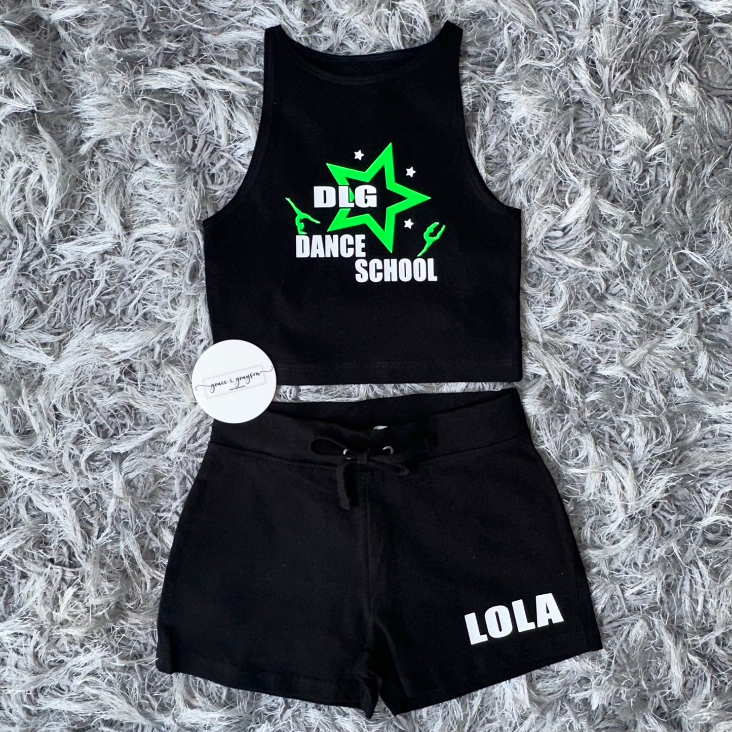 DLG Dance School Crop Top