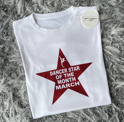 Centre Stage Academy Dancer Of The Month Kids T-Shirt