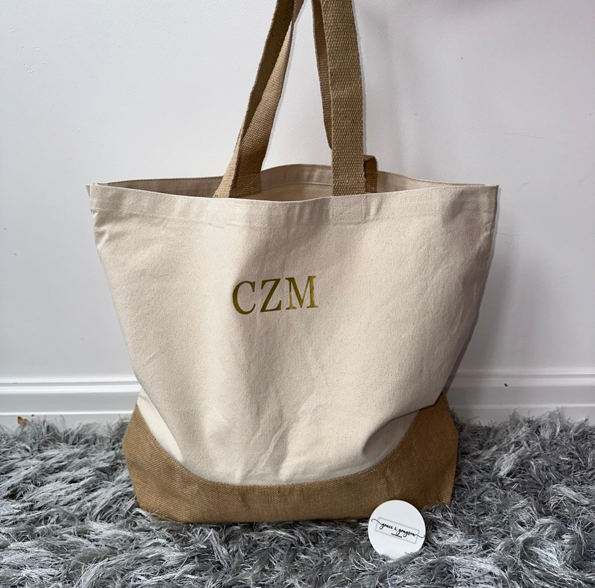 Personalised Jute Bag