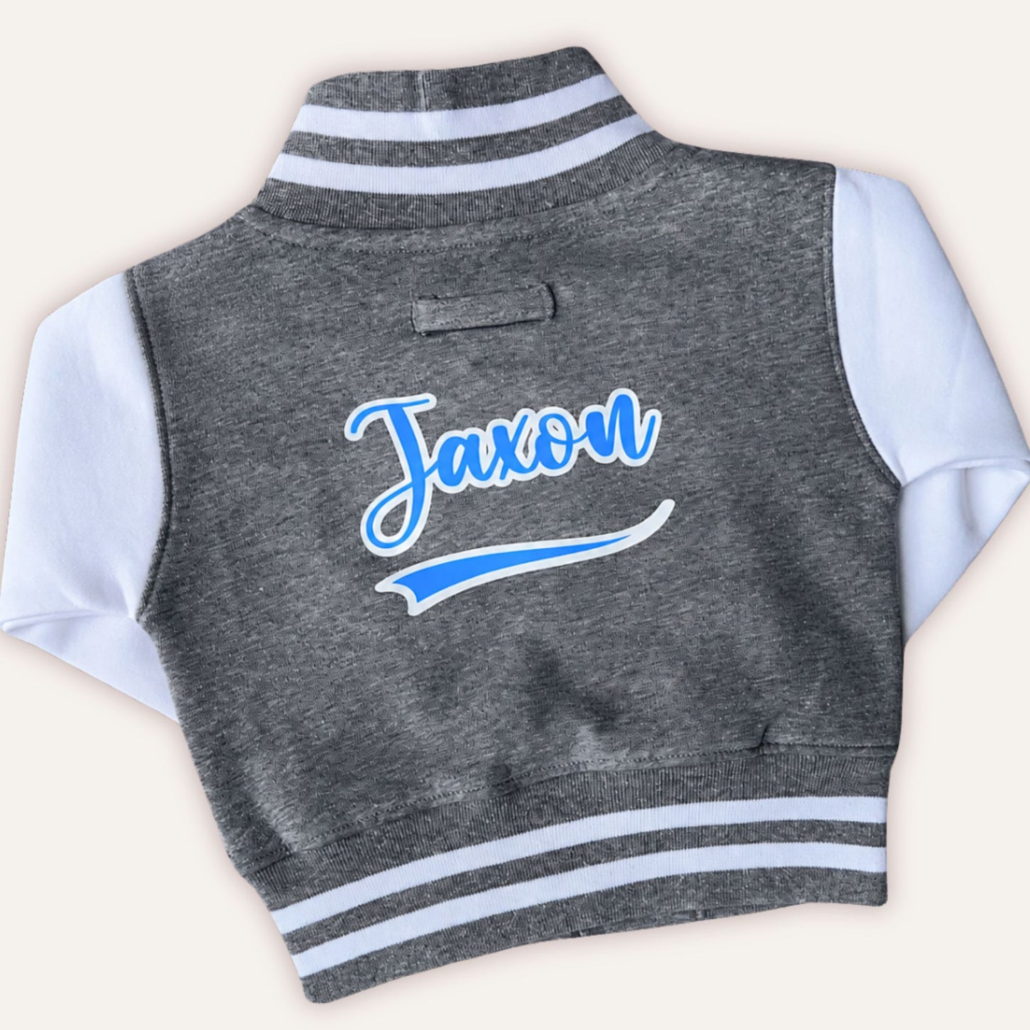 kids Custom name varsity jacket UK