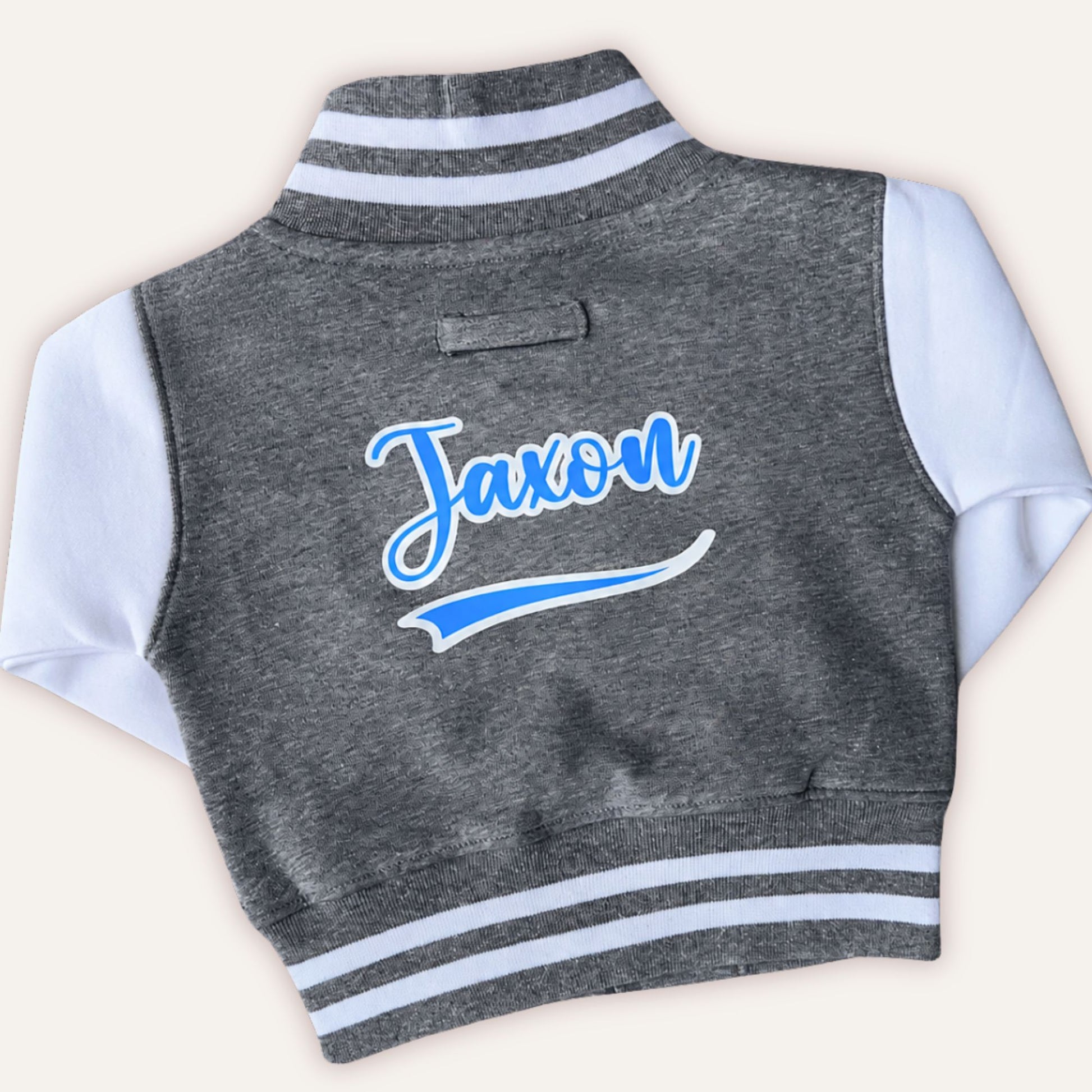 kids Custom name varsity jacket UK