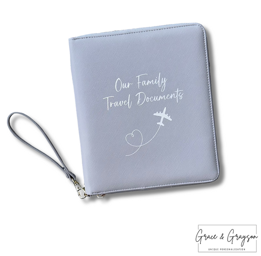 Personalised Boutique Passport Organiser