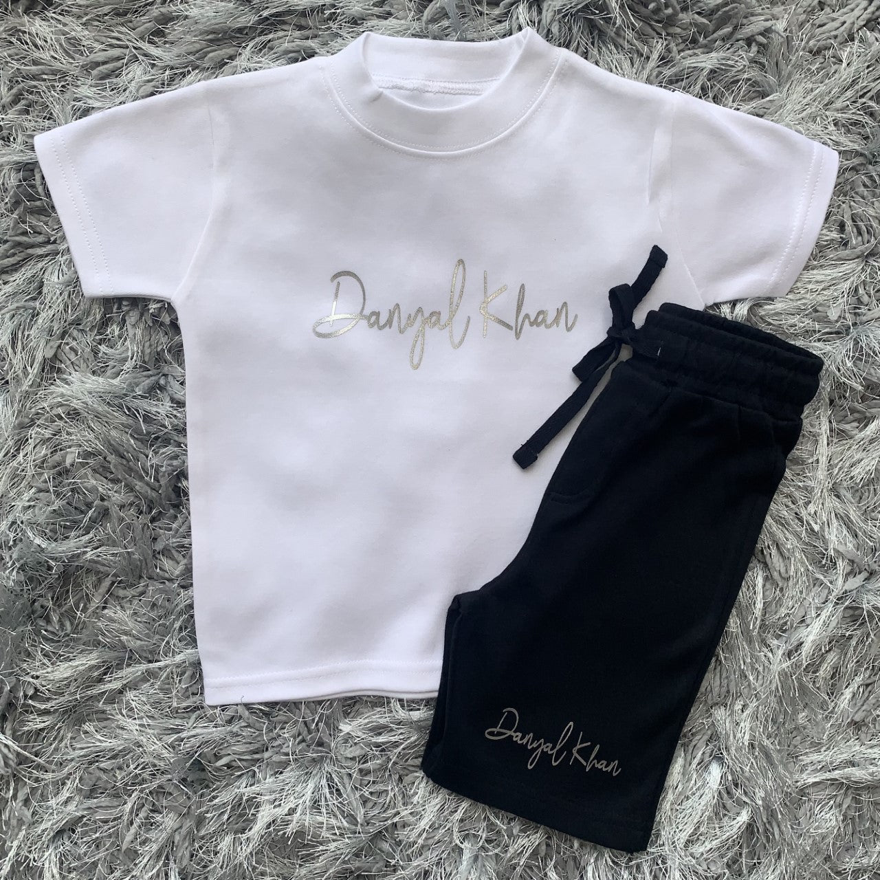 Personalised Shorts & T-Shirt Set