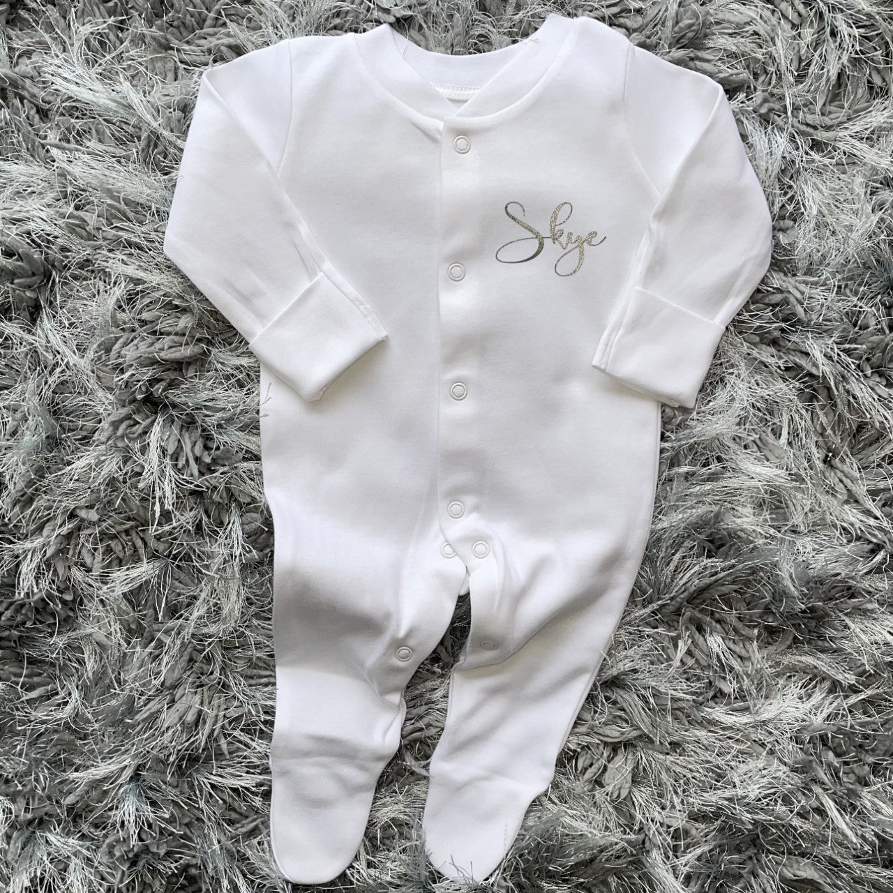 angel wings baby grow