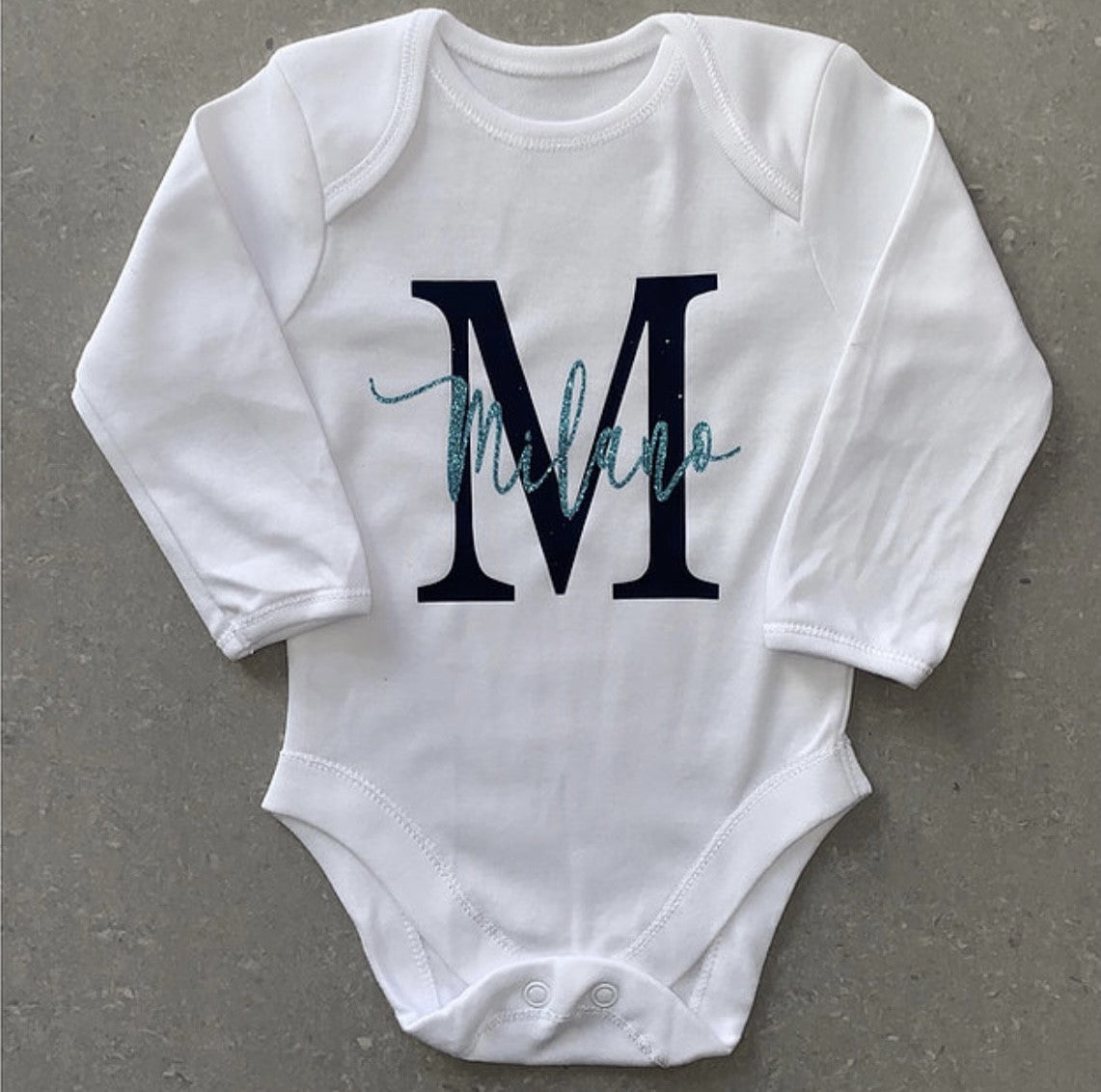 Name & Initial Baby Vest