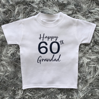 Personalised Happy Birthday T-shirt