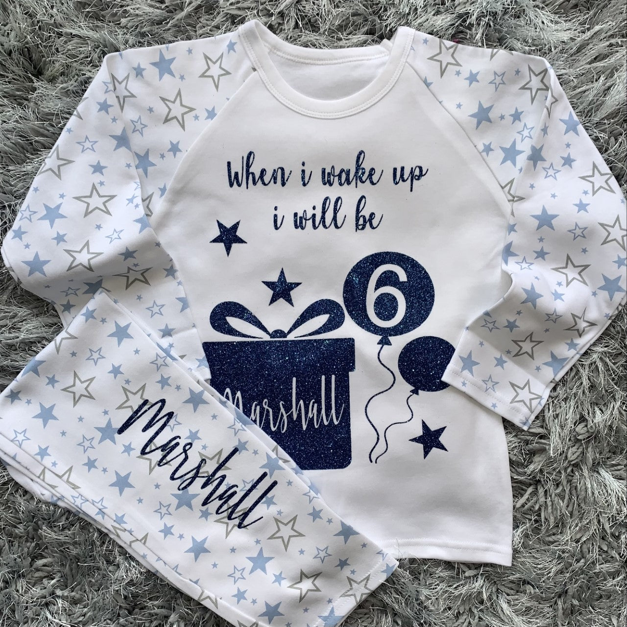 Personalised Birthday Pyjamas