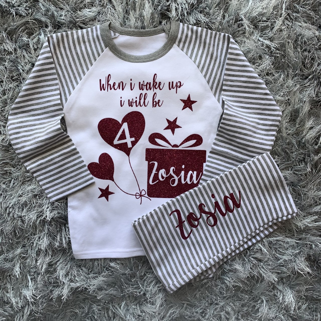 Personalised Birthday Pyjamas