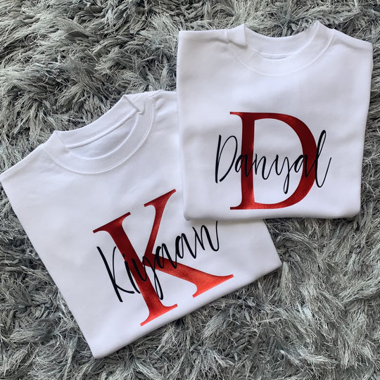 Name & Initial T-Shirt