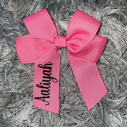 Personalised Hair Bows