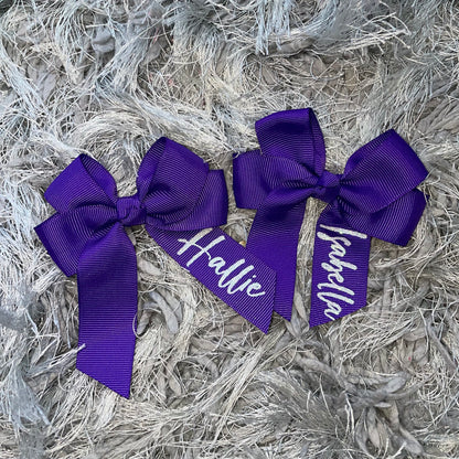 Personalised Hair Bows