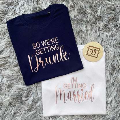 I'm Getting Married Hen Party T-shirts