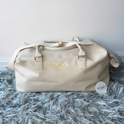 Personalised Initials Boutique Weekend Bag