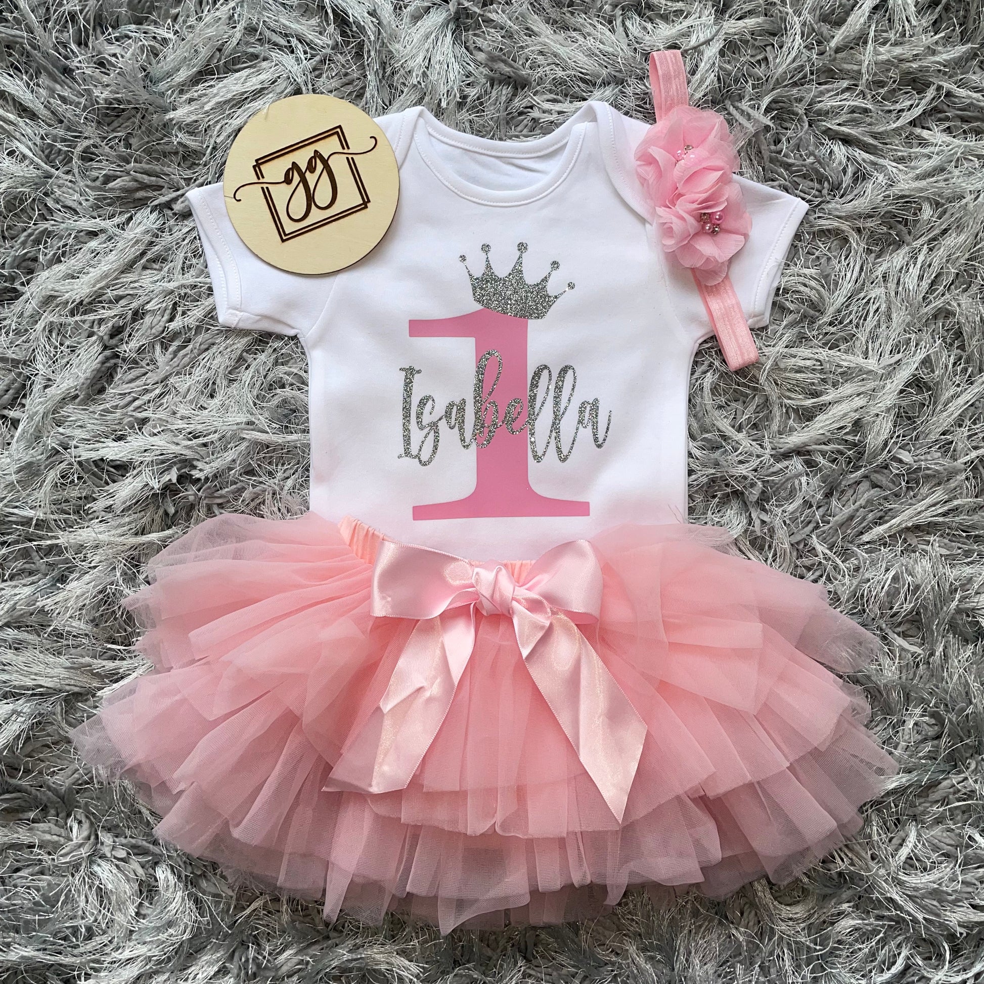 Personalised Birthday Tutu set Grace Grayson