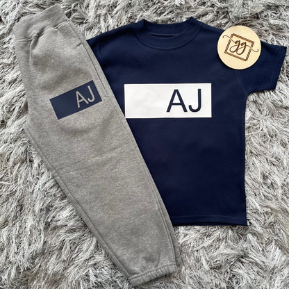 Name Bar T-Shirt & Joggers