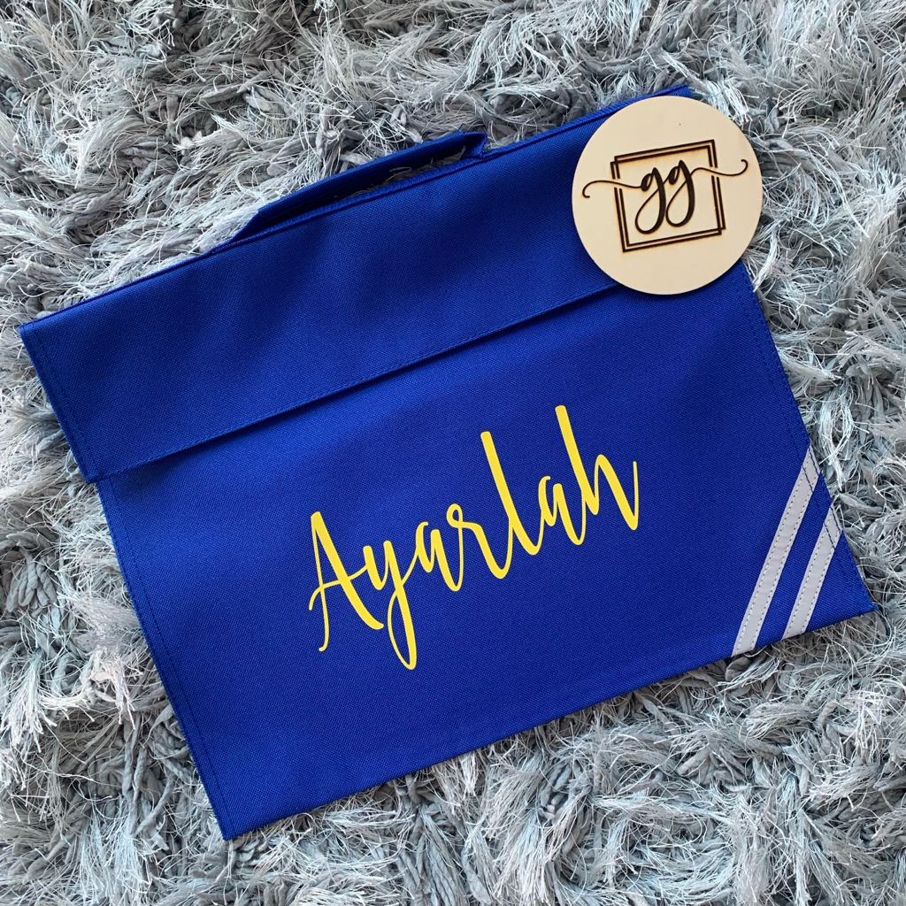 Personalised Book Bag