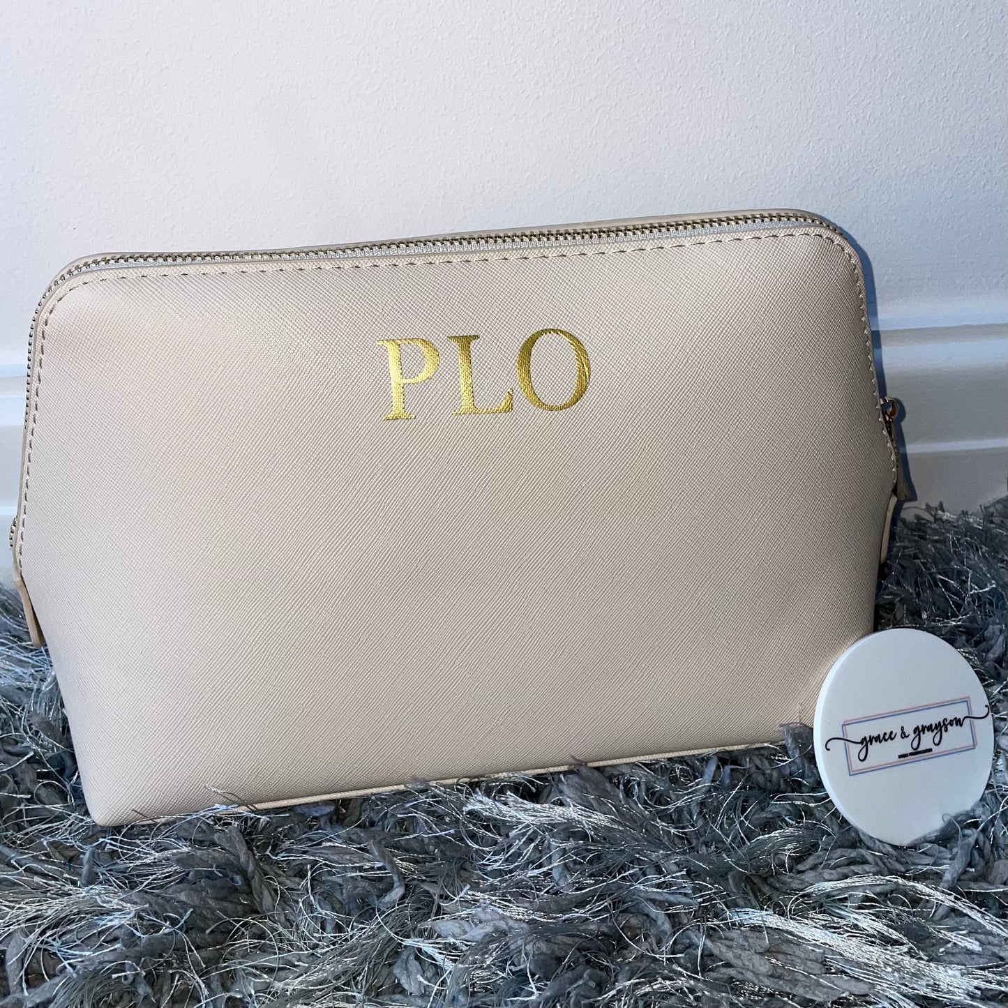 Personalised Initials Boutique Accessory Bag