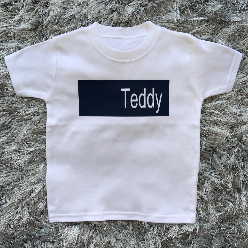 Personalised Name Bar T-Shirt