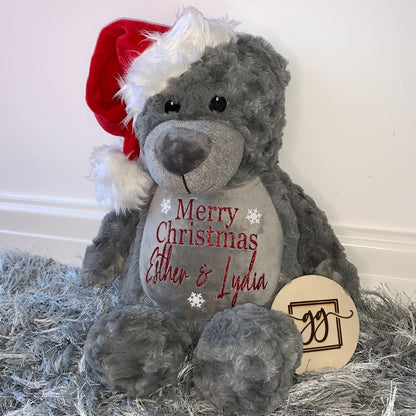 Personalised Create Your Own Christmas Teddy Bear