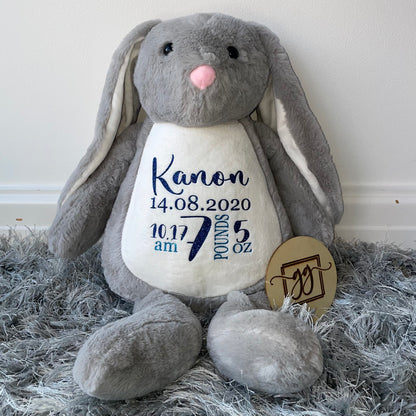 Personalised Birth Teddy Bear