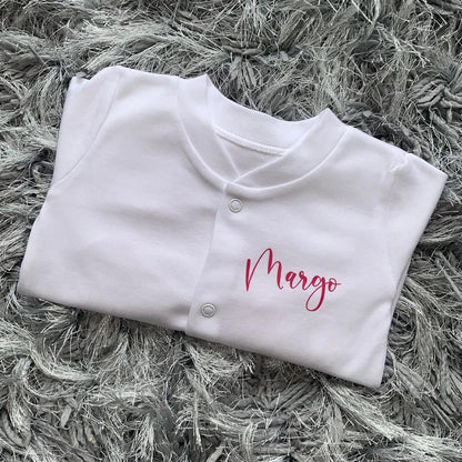 angel wings baby grow