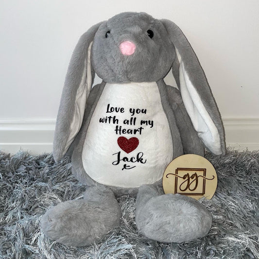 Personalised Love You Teddy Bear