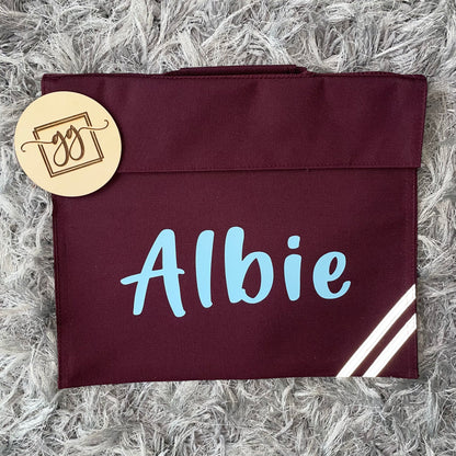 Personalised Book Bag
