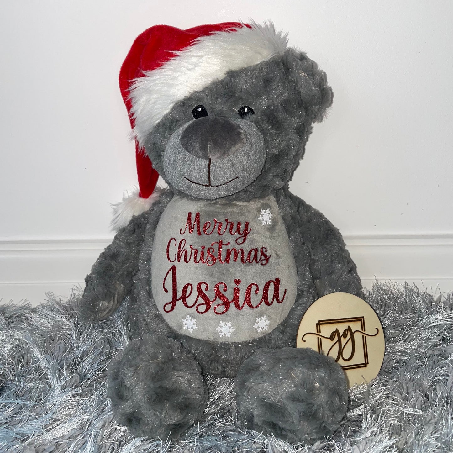 Personalised Create Your Own Christmas Teddy Bear