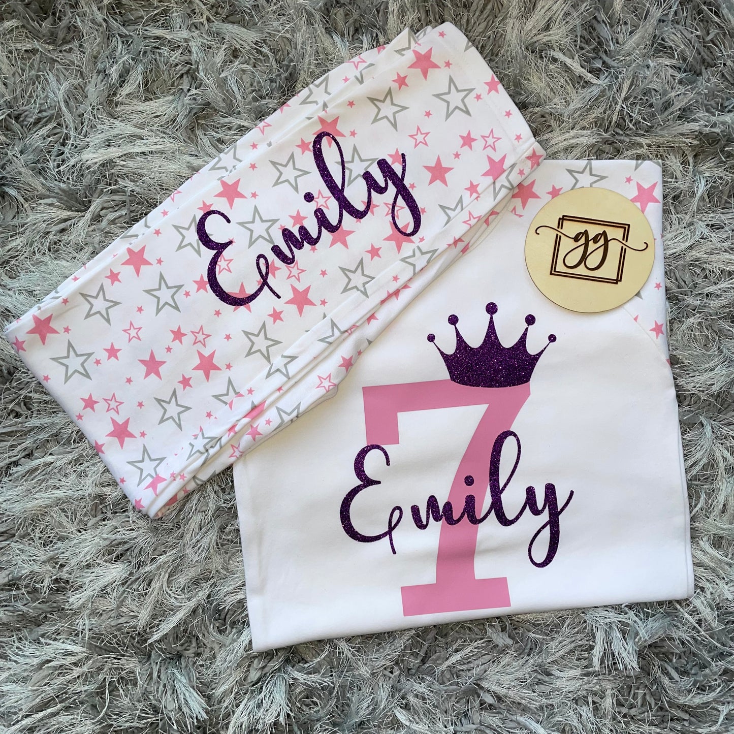 Personalised Birthday Number Pyjamas