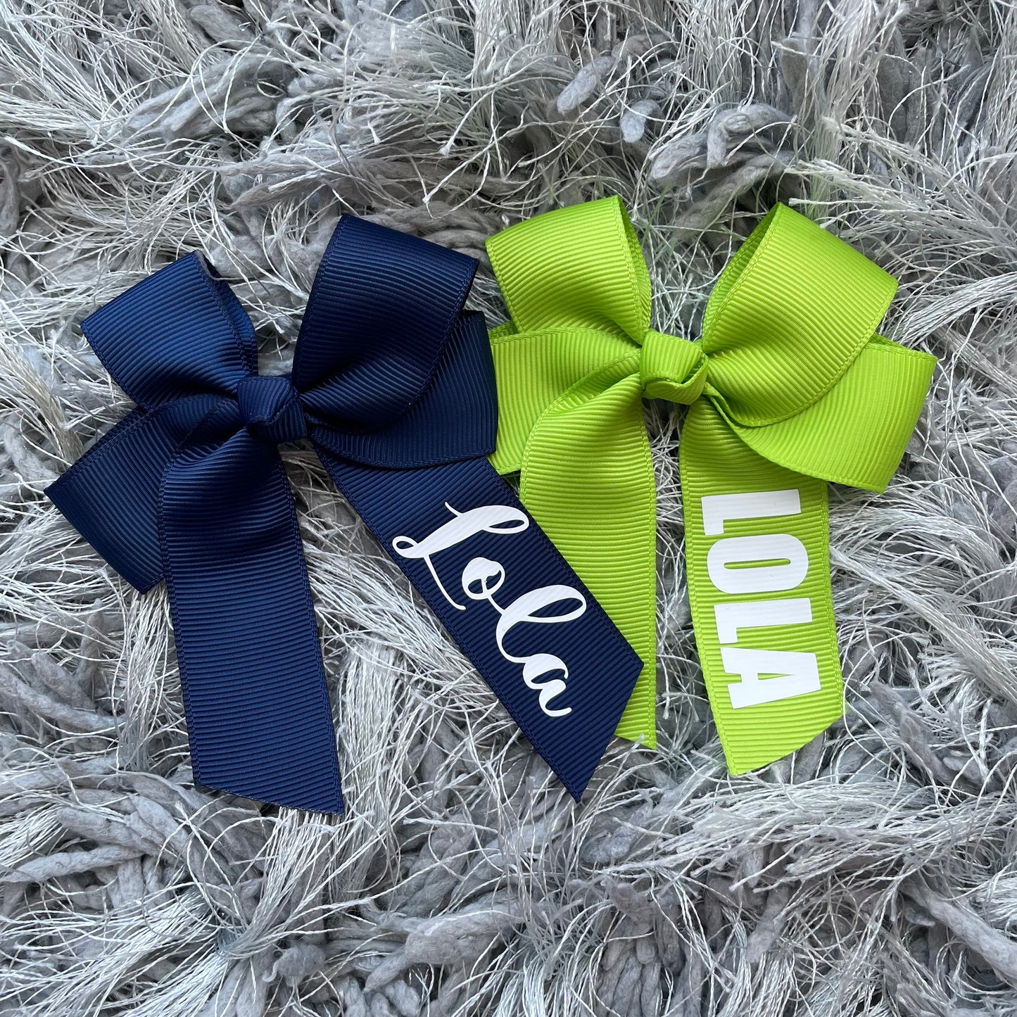 Personalised Hair Bows