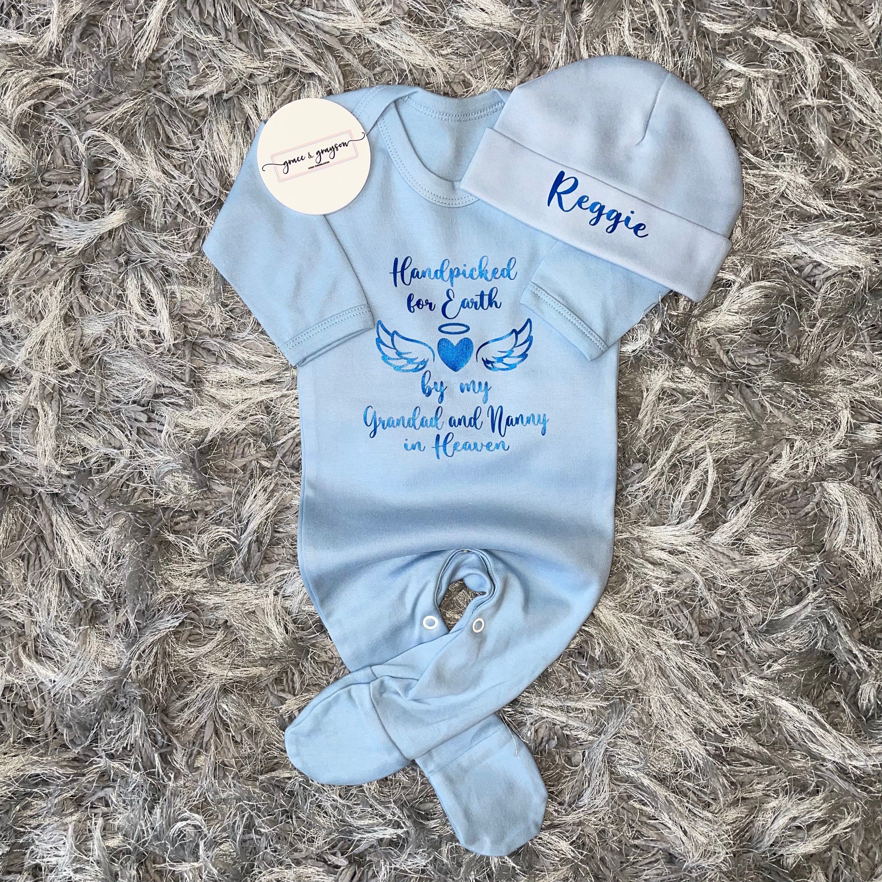 Hand Picked For Earth Baby Grow Set