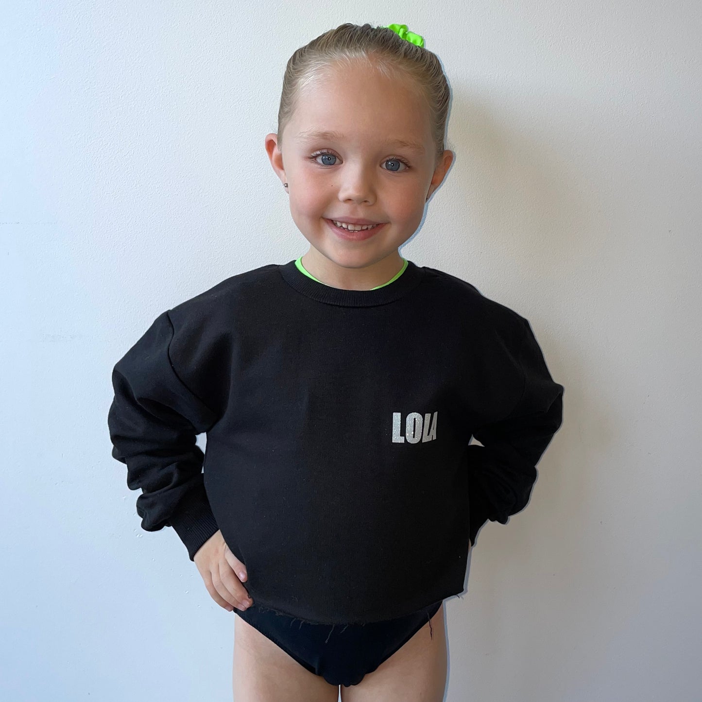 DLG Dance School Kids cropped Sweatshirt