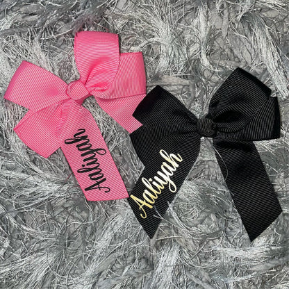 Personalised Hair Bows