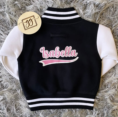 Personalised Swoosh Varsity Jacket