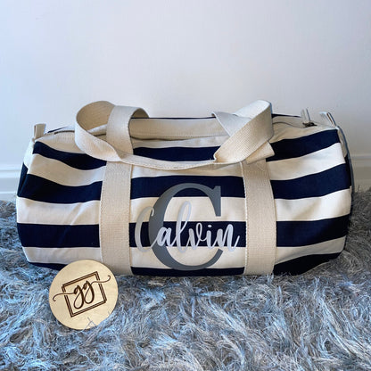 Name & Initial Barrel Bag