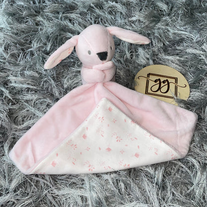 Personalised Pink Bunny Comforter