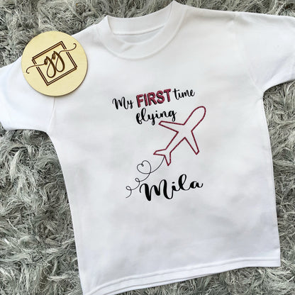 My First Time Flying T-Shirt