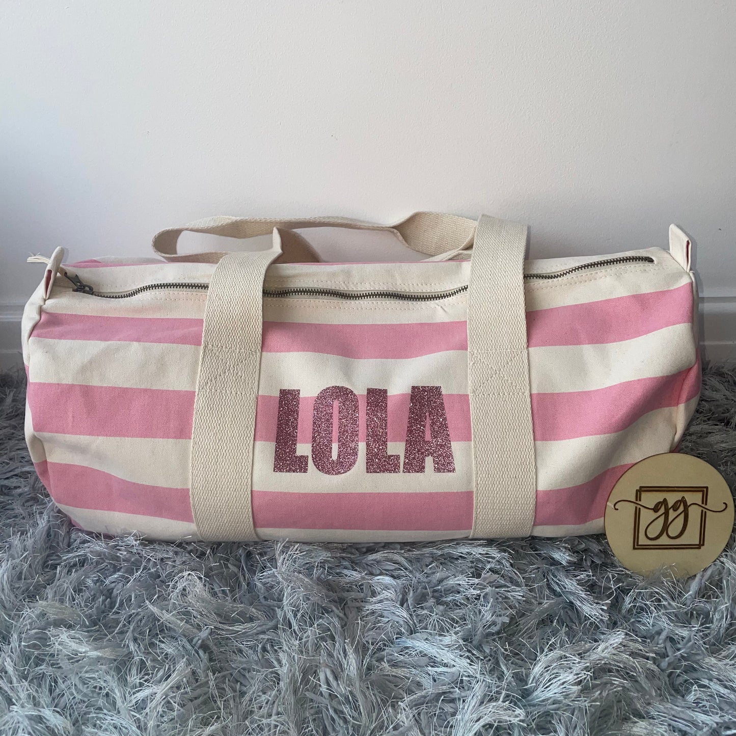 Personalised Barrel Bag