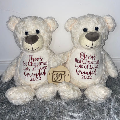 Personalised Create Your Own Teddy Bear