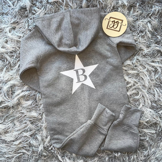 Family Matching Star Initial Onesie