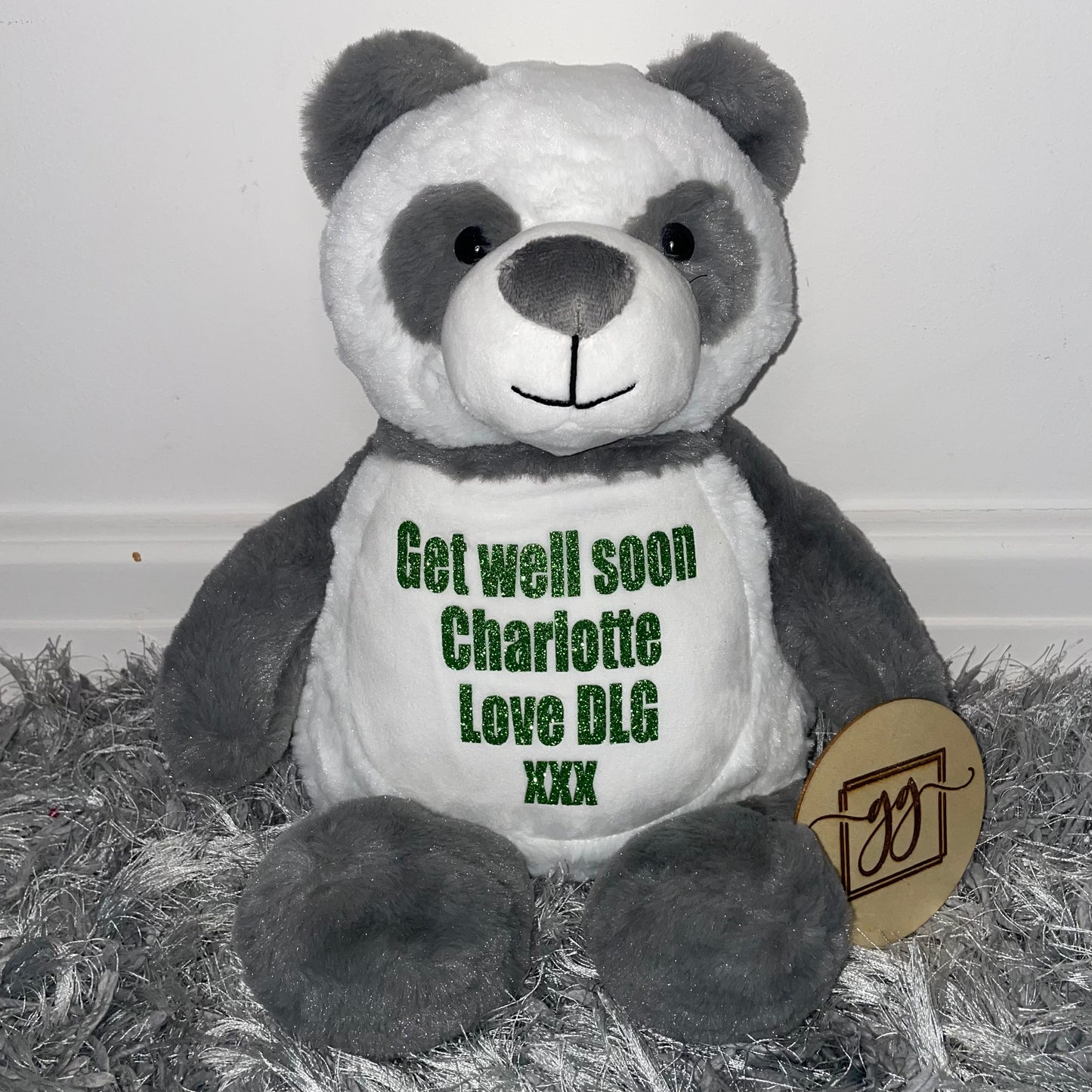 Personalised panda teddy bear shop