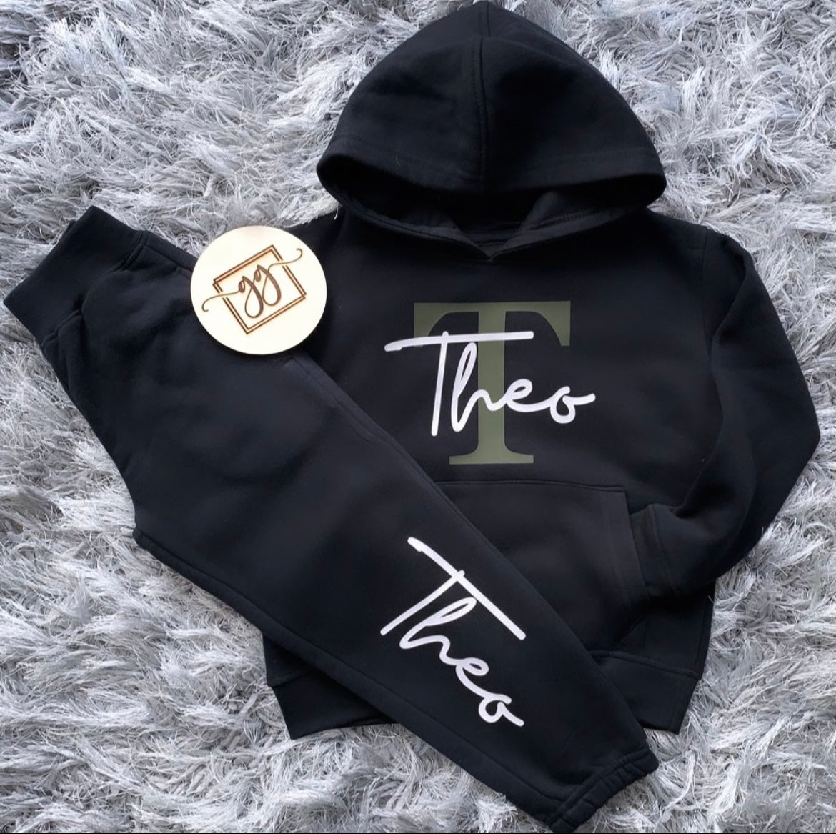 Name & Initial Hoodie Tracksuit